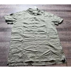 Gap Mens Polo Size Medium Green Shortsleeve NWT L7